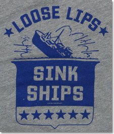 Loose Lips Sink Ships T Shirt Tshirt Groove