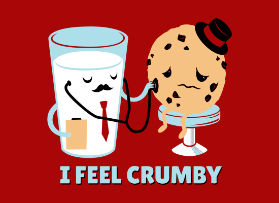 I Feel Crumby T-Shirt from Snorg